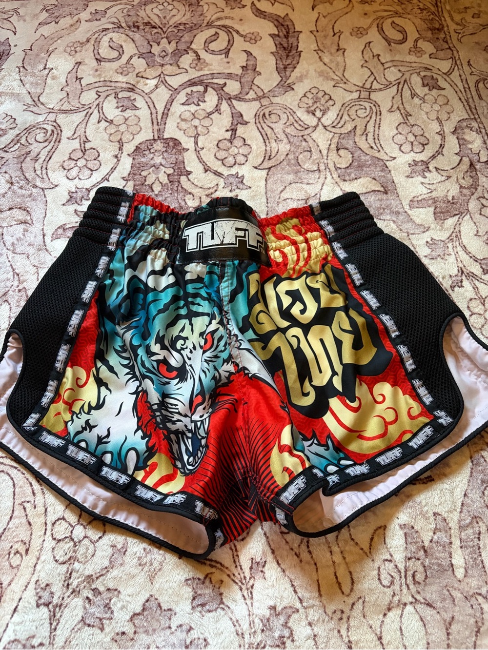 TUFF Muay Thai Tiger Boxing Shorts
